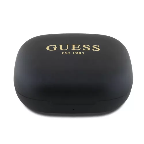 Guess Satin Classic Logo OWS vezeték nélküli fülhallgató fekete