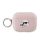 Karl Lagerfeld PU Embossed Karl and Choupette Heads tok AirPods Pro 2 készülékhez rózsaszín