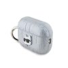 Karl Lagerfeld PU Embossed Choupette Head Case AirPods Pro 2 készülékhez ezüst