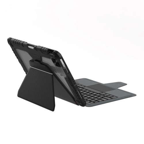Nillkin Bumper Link billentyűzetes tok (háttérvilágításos verzió) – iPad Air 4/5/10.9 (2020/11/2024/2025) és iPad Pro 11 (2020/2021/2022) készülékhez fekete