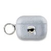 Karl Lagerfeld PU megerdelt Karl Head Case for AirPods Pro 2 készülékhez ezüst