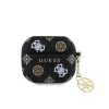 Guess PU 4G Peony Charm tok AirPods 3 készülékhez fekete