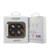 Guess PU 4G Peony Charm tok AirPods 3 készülékhez fekete