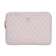 Guess PU 4G Triangle Logo tok Notebook 14" készülékhez rózsaszín