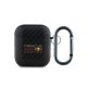 Red Bull PU Carbon Tok AirPods 1/2 készülékhez fekete