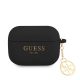 Guess 4G Charm szilikon tok AirPods Pro készülékhez fekete