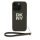 DKNY PU Leather Stack Logo csuklópántos tok iPhone 16 Pro Max készülékhez zöld