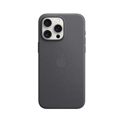 MT4V3ZM/A Apple FineWoven tok with MagSafe for iPhone 15 Pro Max készülékhez fekete