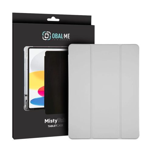 OBAL:ME MistyTab tok iPad Air (2020/2022/2024/2025) / iPad Pro 11 (1/2/3/4) készülékhez fekete világosszürke