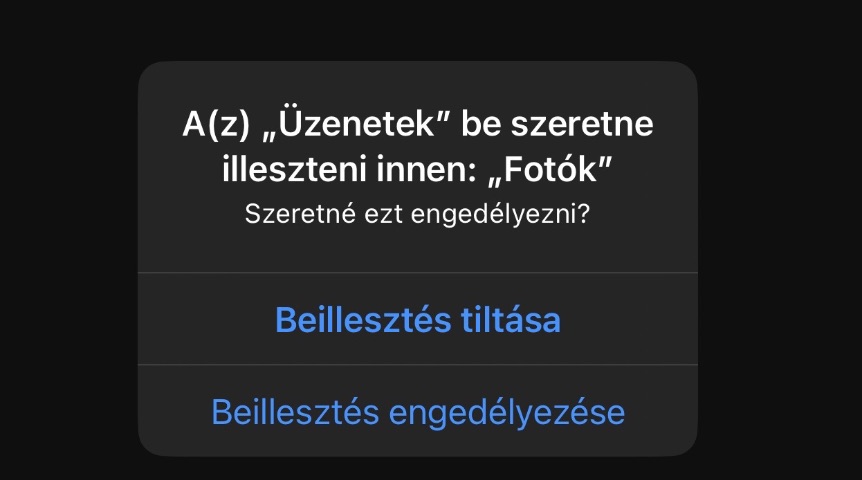 Az Apple vezetője reagál az iOS 16 idegesítő másolás és beillesztés felszólítására.